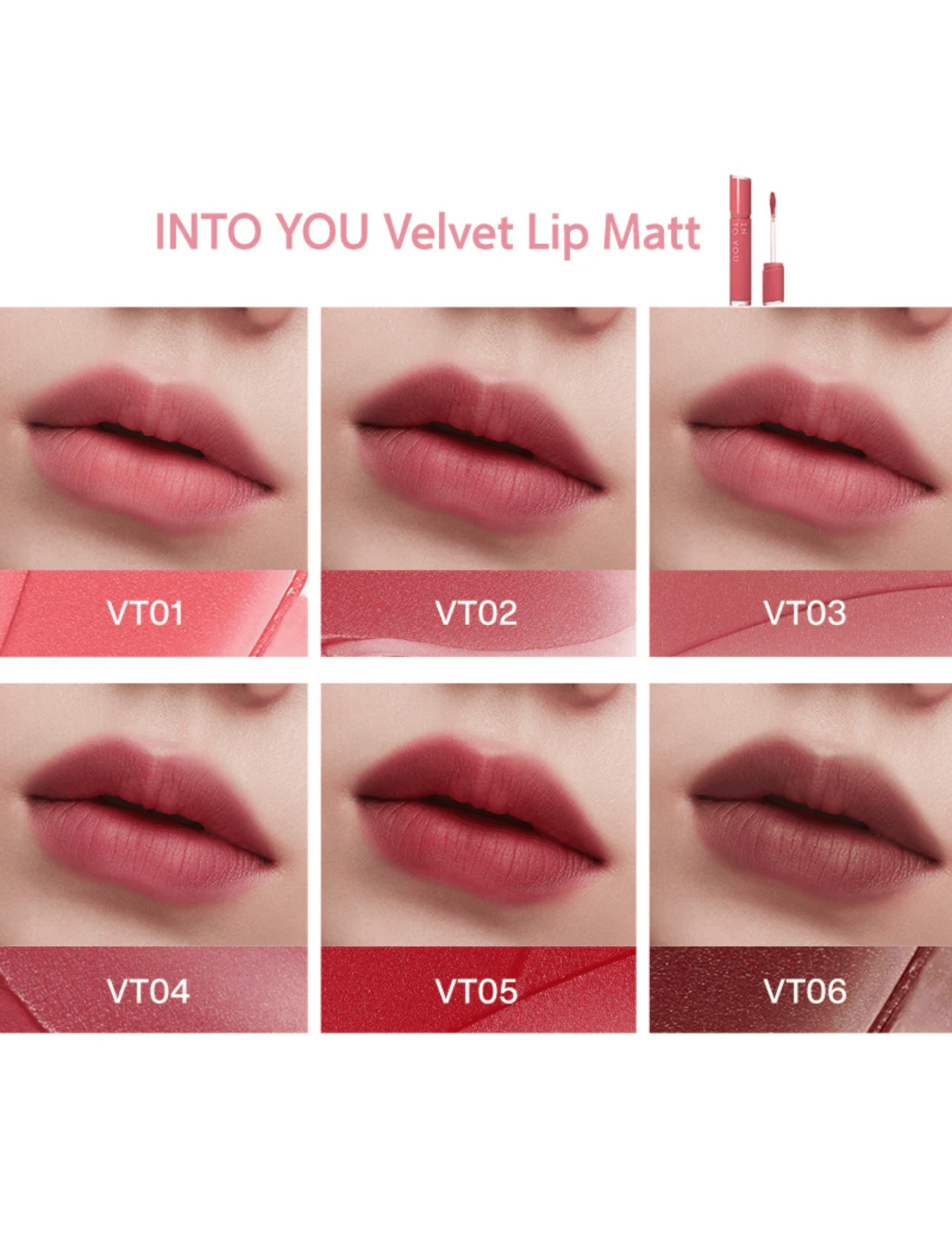 INTO YOU Velvet Lip Matt - Unique Bunny