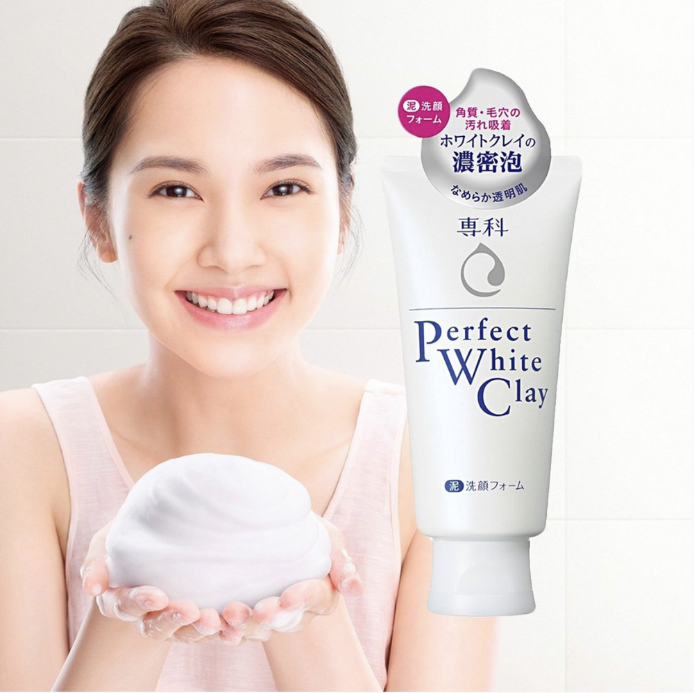 Shiseido Senka Perfect White Clay - Unique Bunny