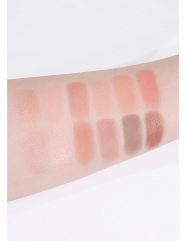 Colorgram Pin Point Eyeshadow Palette | 01 Peach & Coral - Unique Bunny