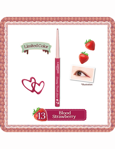 Canmake Creamy Touch Liner Blood Strawberry - Unique Bunny