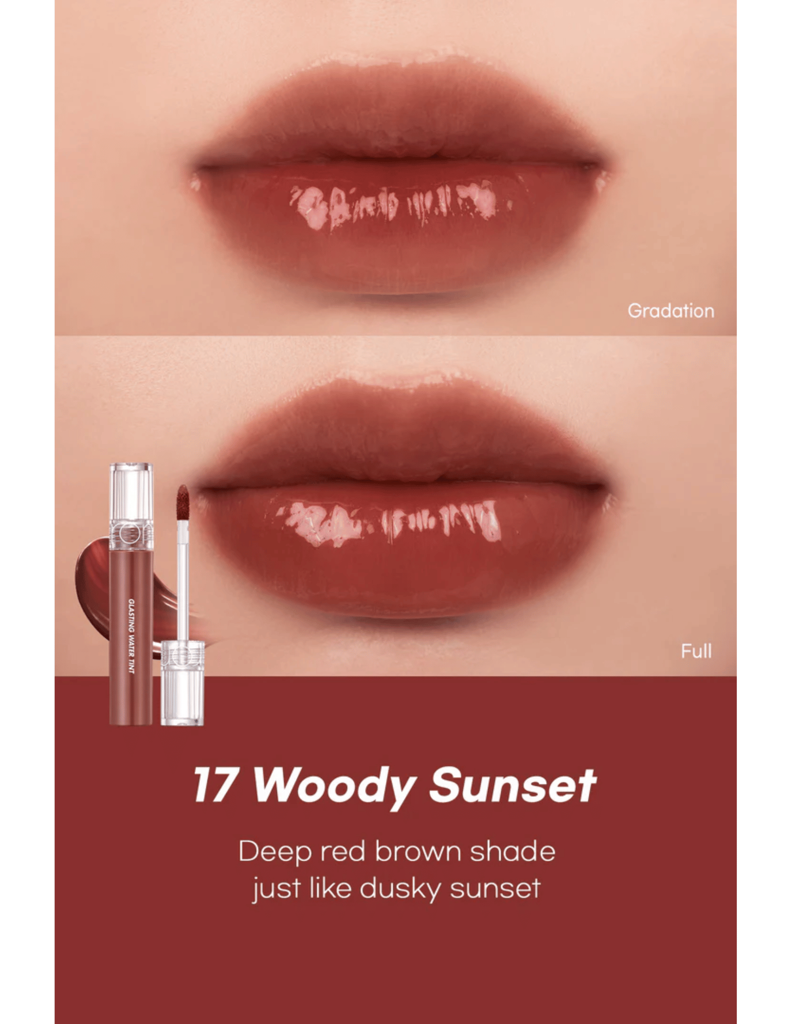 Rom&nd Glasting Water Tint | Sunset Series - Unique Bunny