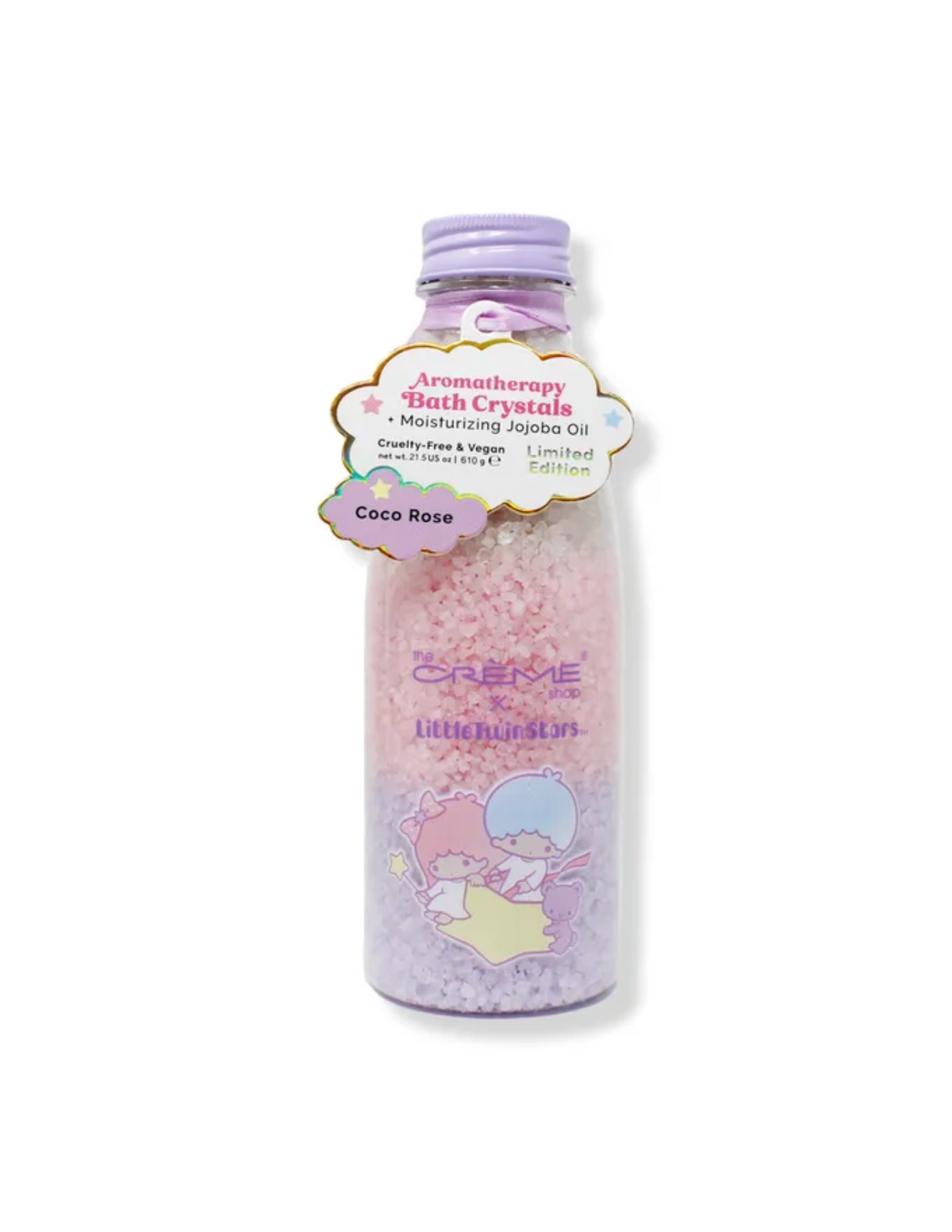 The Crème Shop x Little Twin Stars Aromatherapy Bath Crystals - Unique Bunny