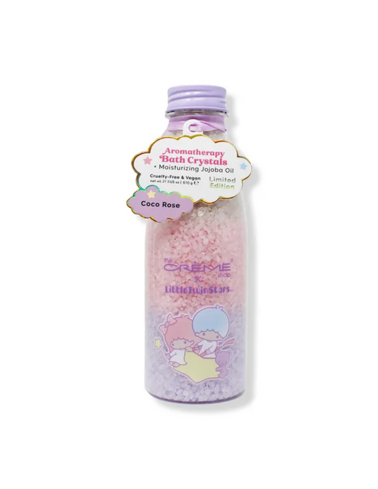 The Crème Shop x Little Twin Stars Aromatherapy Bath Crystals