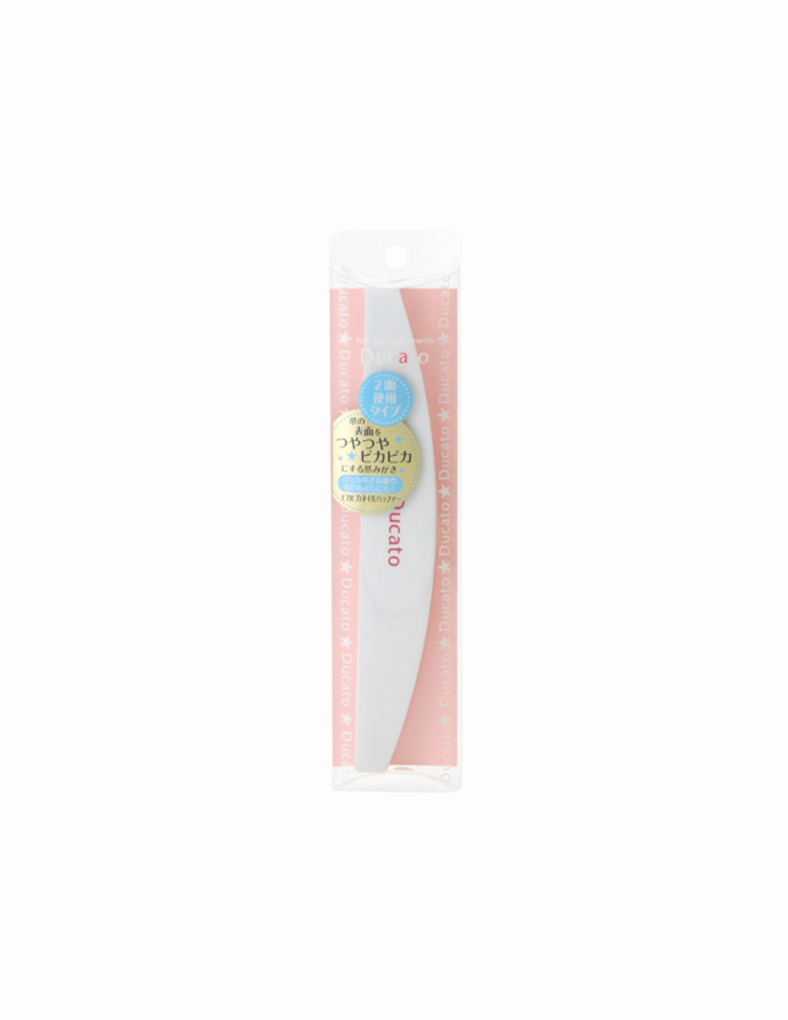 Ducato Pika Pika Nail Buffer Half Moon - Unique Bunny