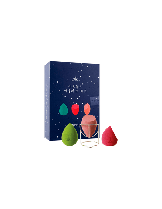 AMORTALS Starry Sky Beauty Blender Set 3-in-1 - Unique Bunny