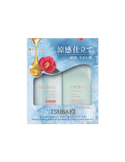 Shiseido Tsubaki Premium Cool & Repair Shampoo & Conditioner Set - Unique Bunny