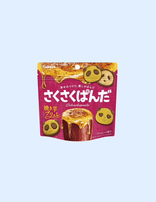 Kabaya Sakusaku Panda Sweet Potato Biscuits - Unique Bunny