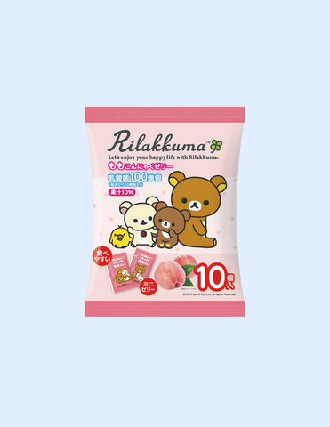 Yokowo Rilakkuma Peach Konjac Jelly - Unique Bunny