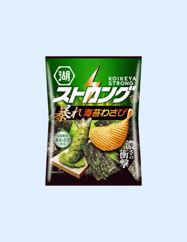 Koikeya Strong Wasabi Seaweed Potato Chip - Unique Bunny