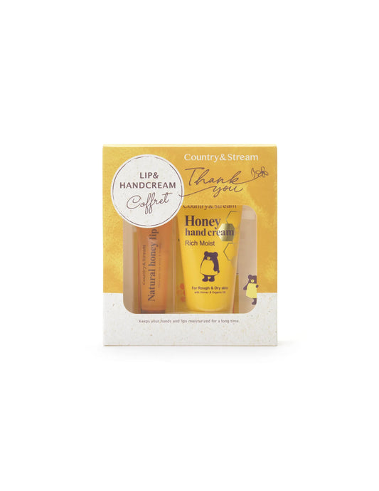 Country & Stream Honey Lip & Hand Cream Coffret - Unique Bunny