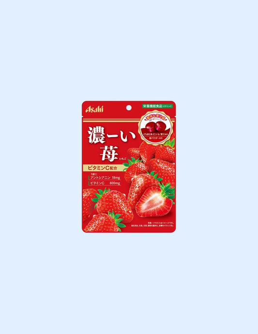 Asahi Rich Strawberry Candy - Unique Bunny