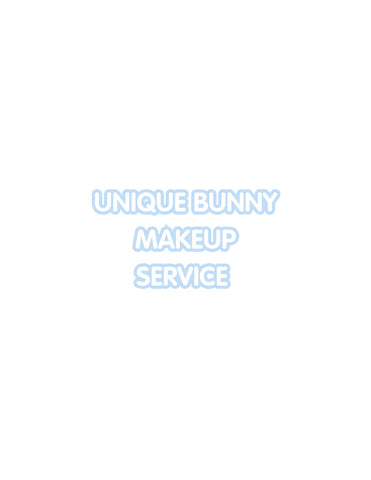 Unique Bunny Makeup Service