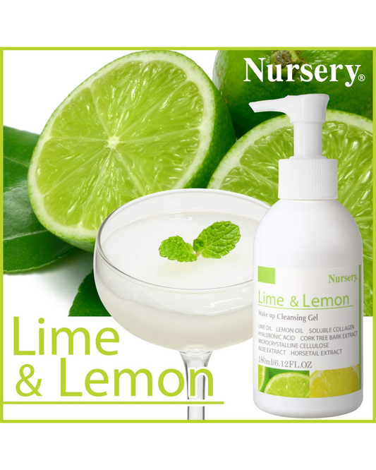 Nursery Lime & Lemon Makeup Cleansing Gel  - Unique Bunny