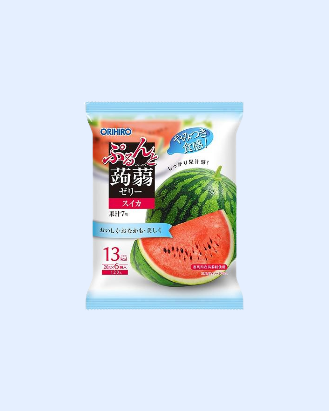 Orihiro Watermelon Konjac Jelly - Unique Bunny