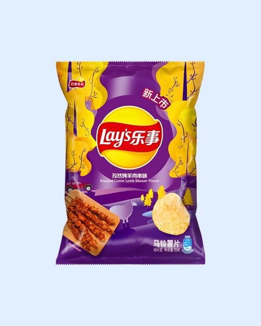 Lay's Roasted Cumin Lamb Skewer Chips - Unique Bunny